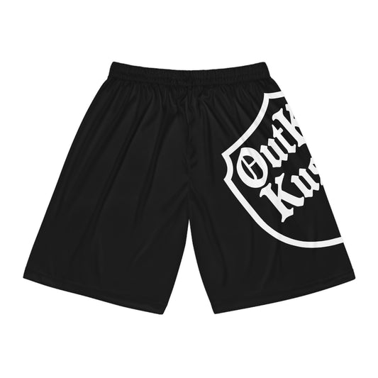 Basketball Shorts Black 'Outkast Custom Co.' Athletic