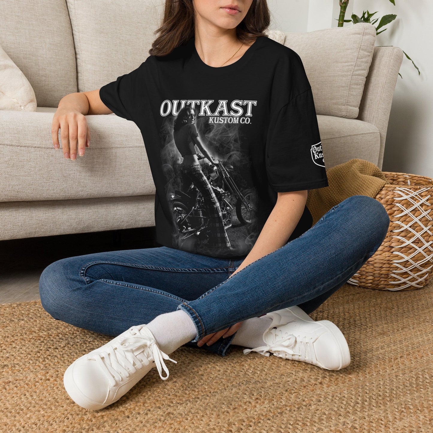 Outkast Kustom Co. retro  Biker T-Shirt