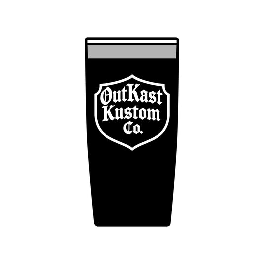 OutKast Kustom Co. 20oz Insulated Tumbler - Stainless Travel Coffee Cup