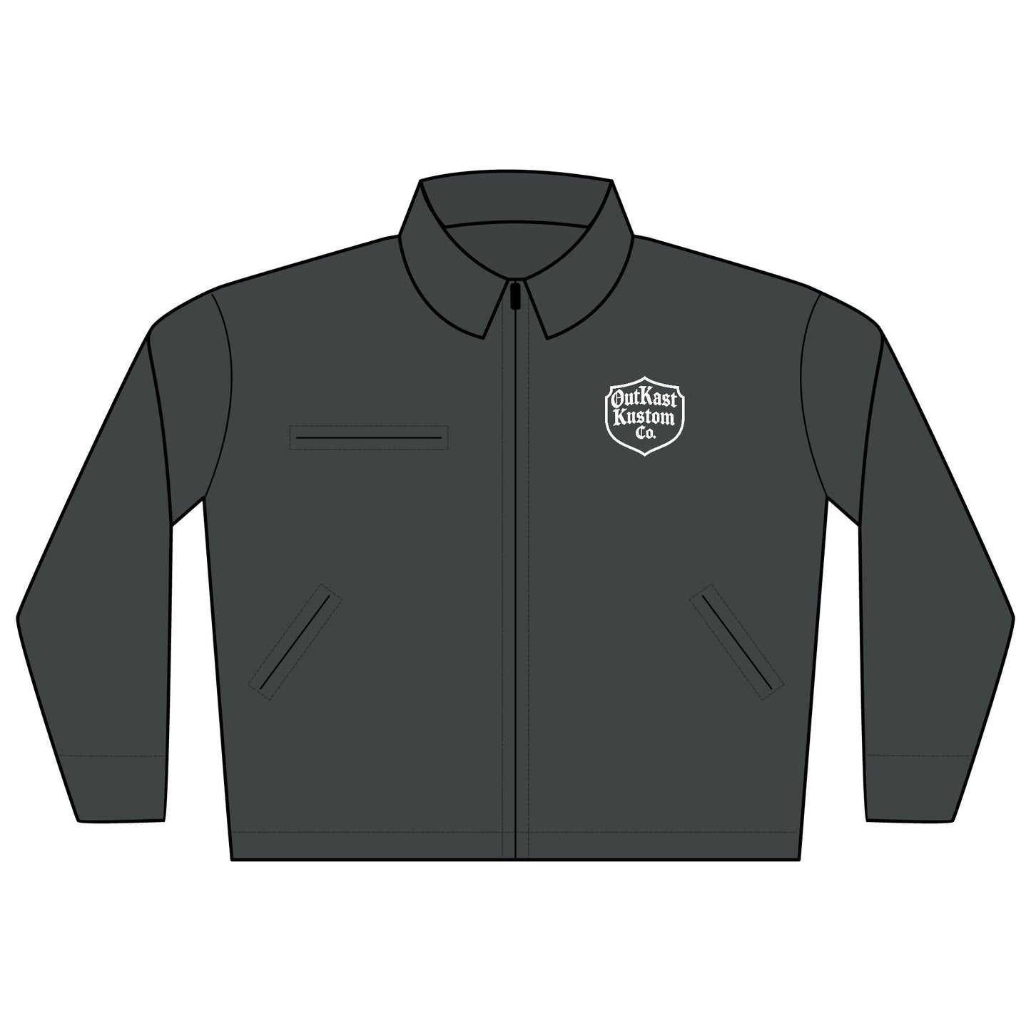CornerStone® Unisex Duck Cloth Work Jacket (Embroidery)
