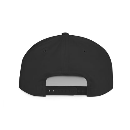 OutKast Kustom Co Shield logo Flat Bill Snapback | Embroidered Black Cap
