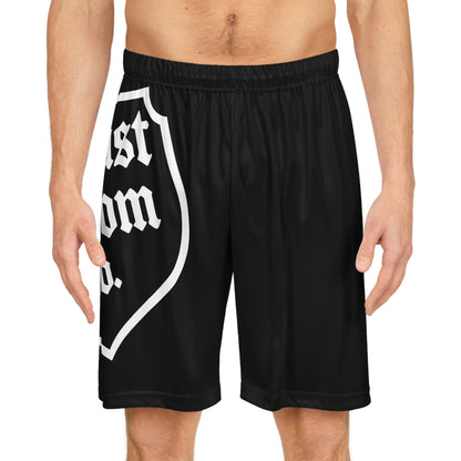 Basketball Shorts Black 'Outkast Custom Co.' Athletic