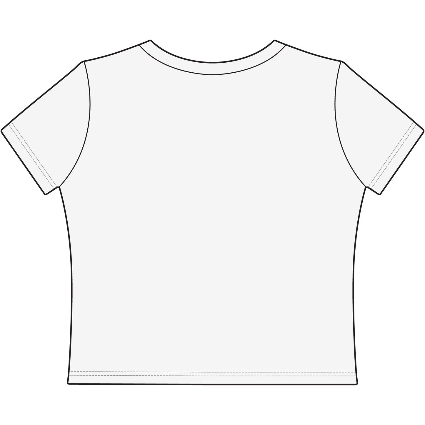 Outkast Kustom Co. Women's Baby Tee — Script Logo Cropped Graphic Tee