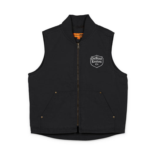 Outkast CornerStone® Unisex Washed Duck Cloth Vest (Embroidery)